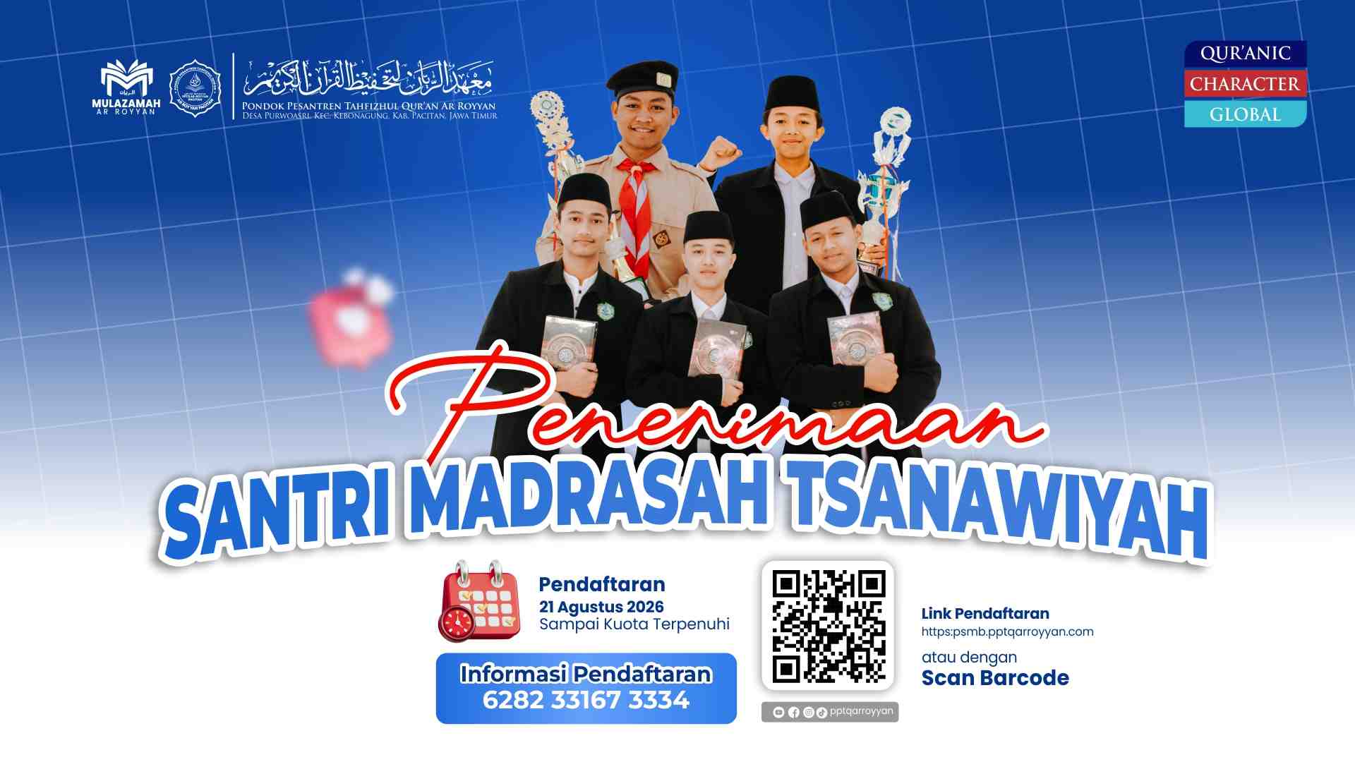 Madrasah Tsanawiyah (MTs) Tahfizh & Mulazamah